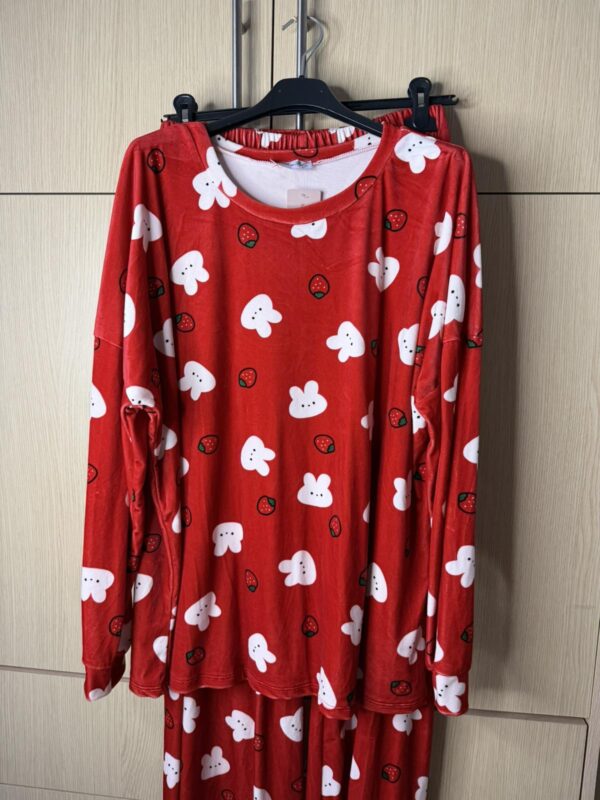 Πιτζάμα white bunny