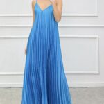 Πλισέ Maxi Φόρεμα Aura