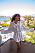 Diamond shirt dress - Image 4