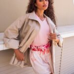 Beige Oversized Jacket