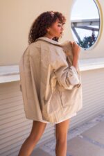 Beige Oversized Jacket - Image 2