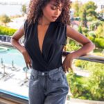 So Chic Bodysuit Black