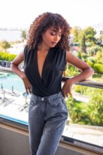 So Chic Bodysuit Black