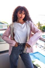 Double Face Jacket Gold/Pink - Image 2