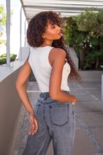 Daisy Top Κρέμ - Image 3